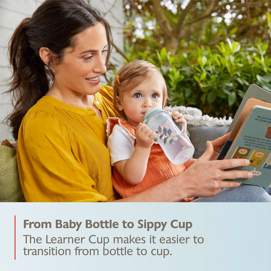 NUK Learner Cup 6+ Months Timeless Collection Amazon Exclusive 10 Oz – BPA Free Spill Proof Sippy Cup 2 Count (Pack of 1) : Baby