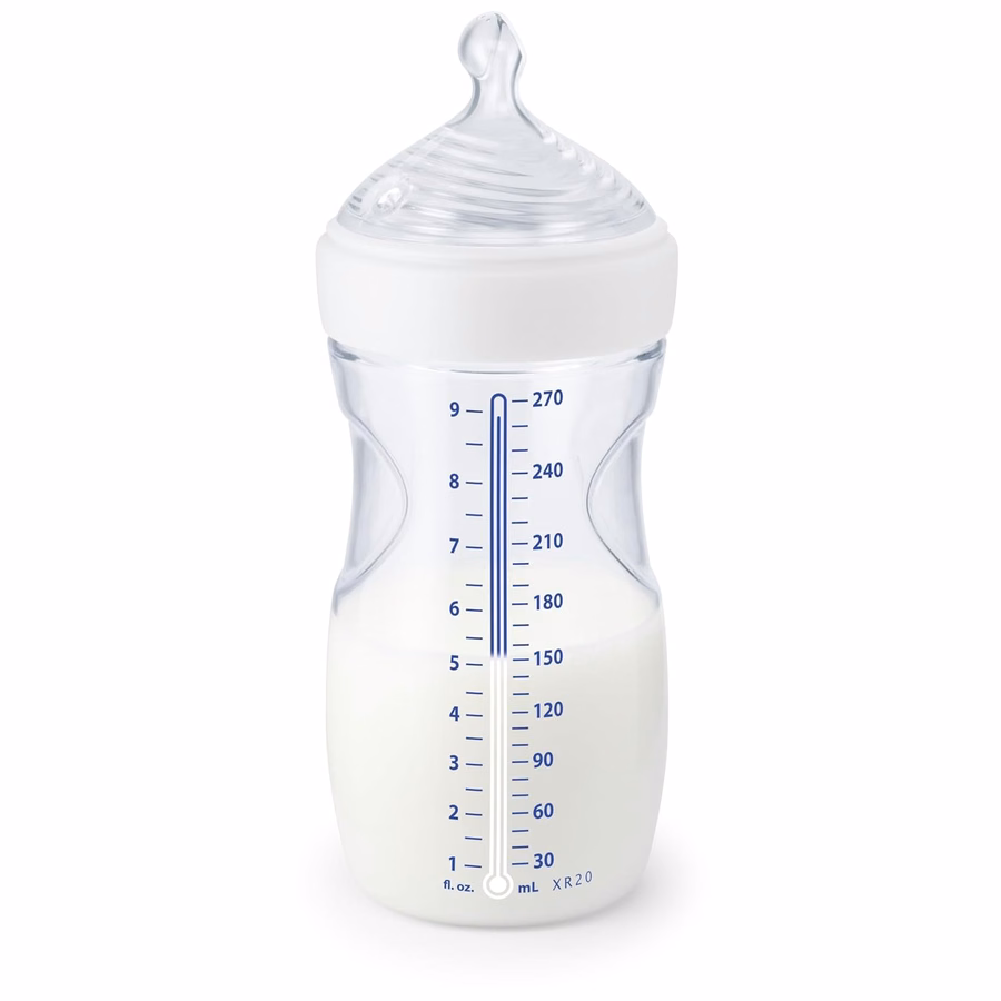 NUK Simply Natural Baby Bottle with SafeTemp : Baby
