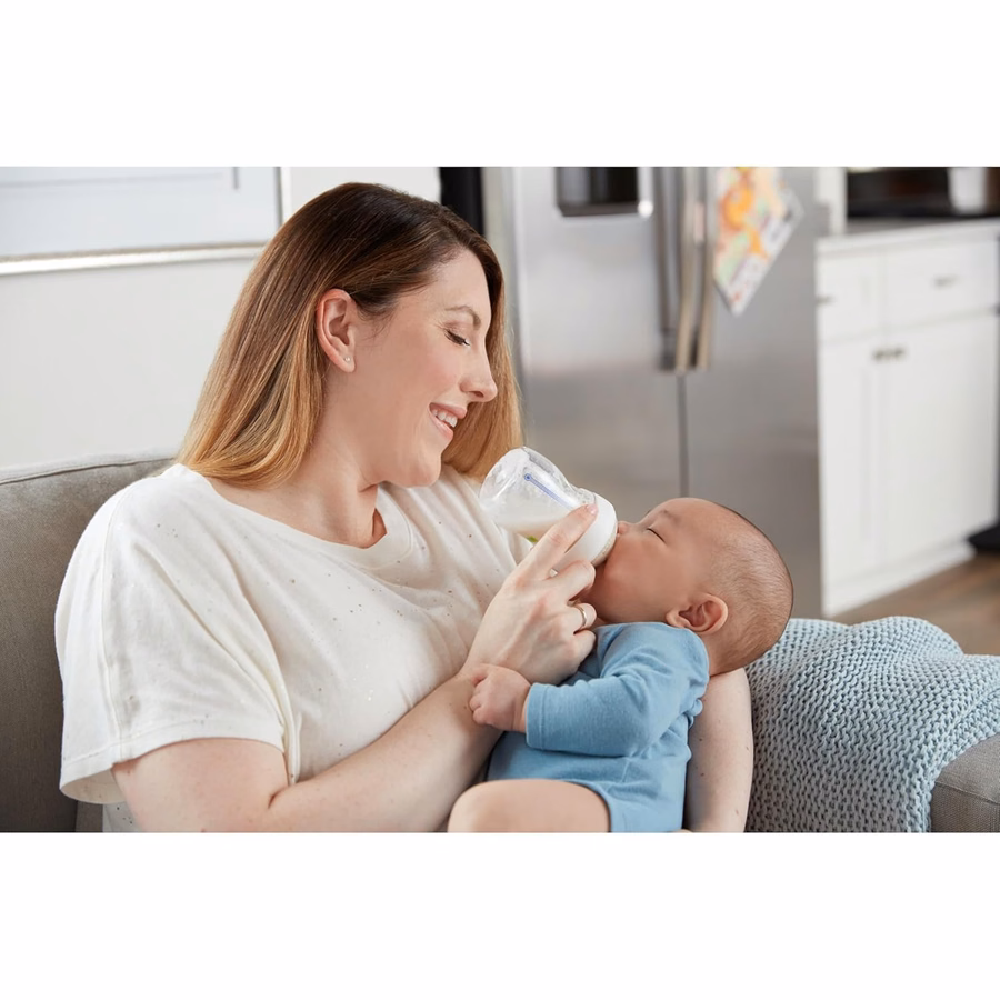 NUK Simply Natural Baby Bottle with SafeTemp : Baby