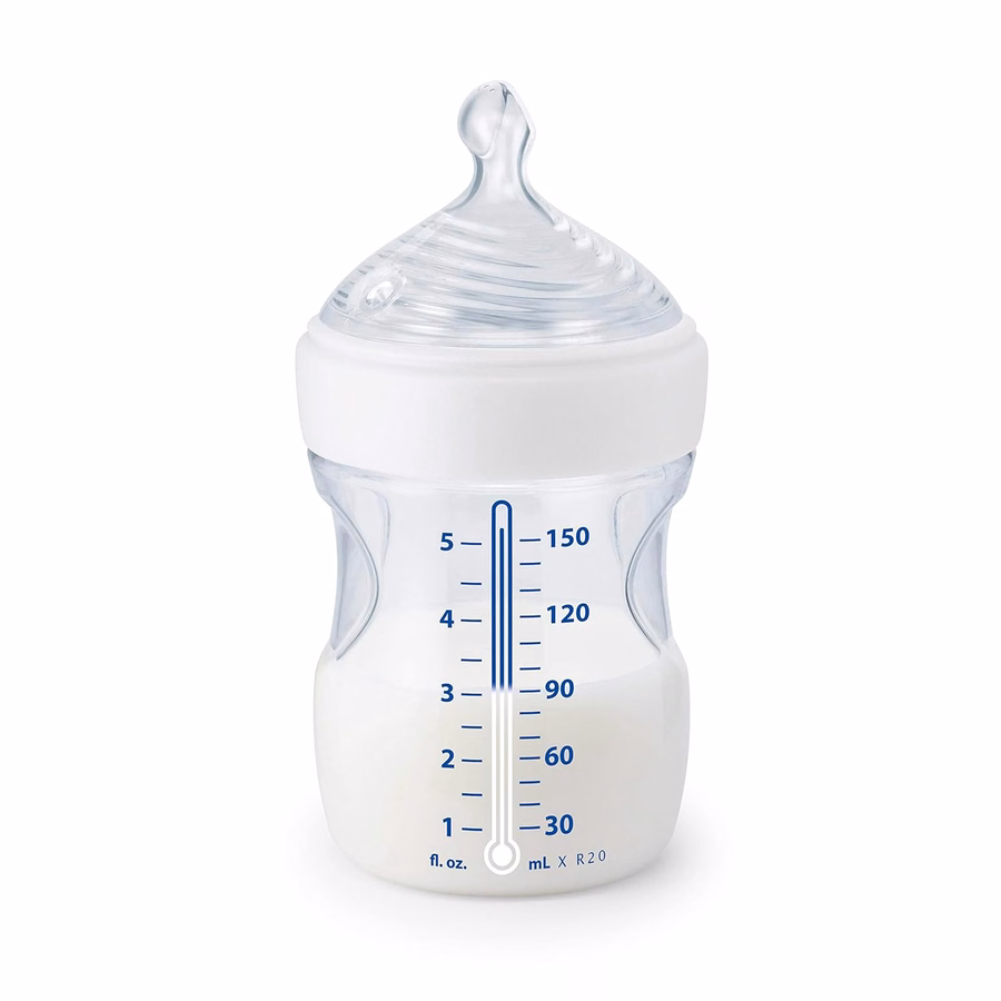 NUK Simply Natural Baby Bottle with SafeTemp : Baby