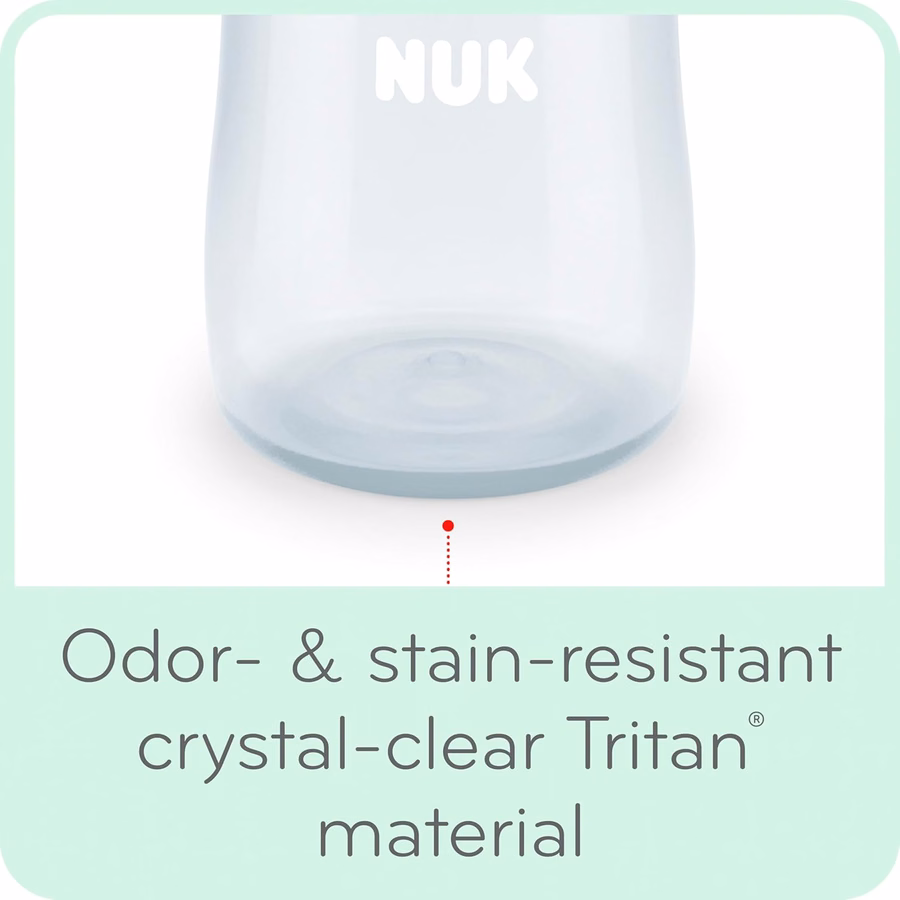NUK Small Learner Tritan Cup, 5 oz, 6+ Months – BPA Free, Spill Proof Sippy Cup : Baby
